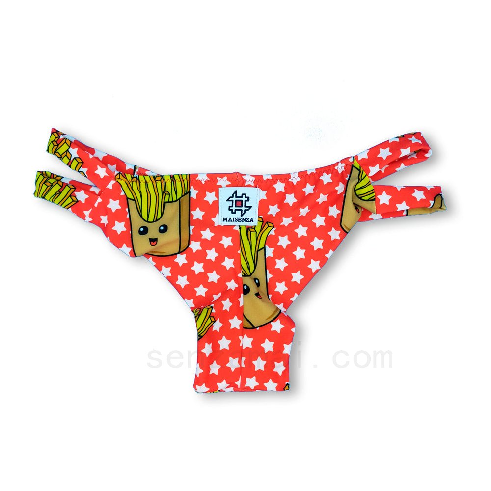 Acquista Online Monokini Double - French Fries F08161031-0745 A Prezzi Outlet