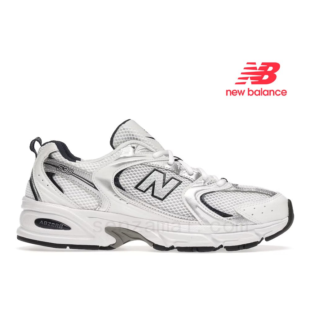 (image for) New Balance 530 White Silver Navy F08161031-0981 Outlet En Ligne